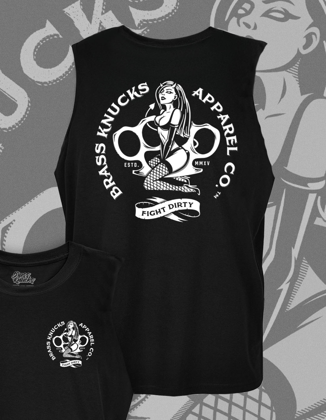 SATAN'S HELPER™ | RAW-EDGE LIGHTWEIGHT GYM TANK