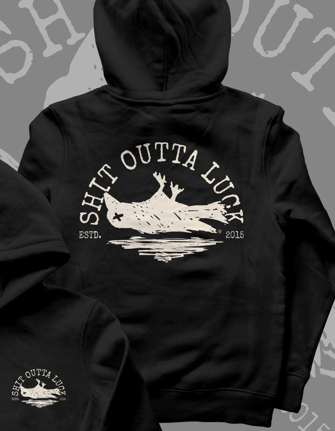 SHIT OUTTA LUCK | HOODIE