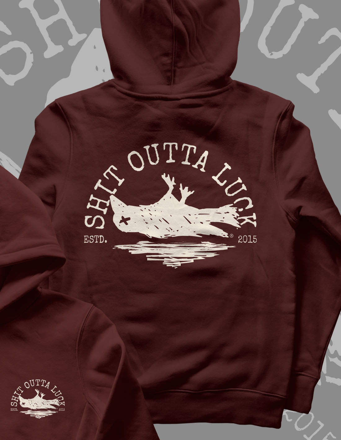 SHIT OUTTA LUCK | HOODIE