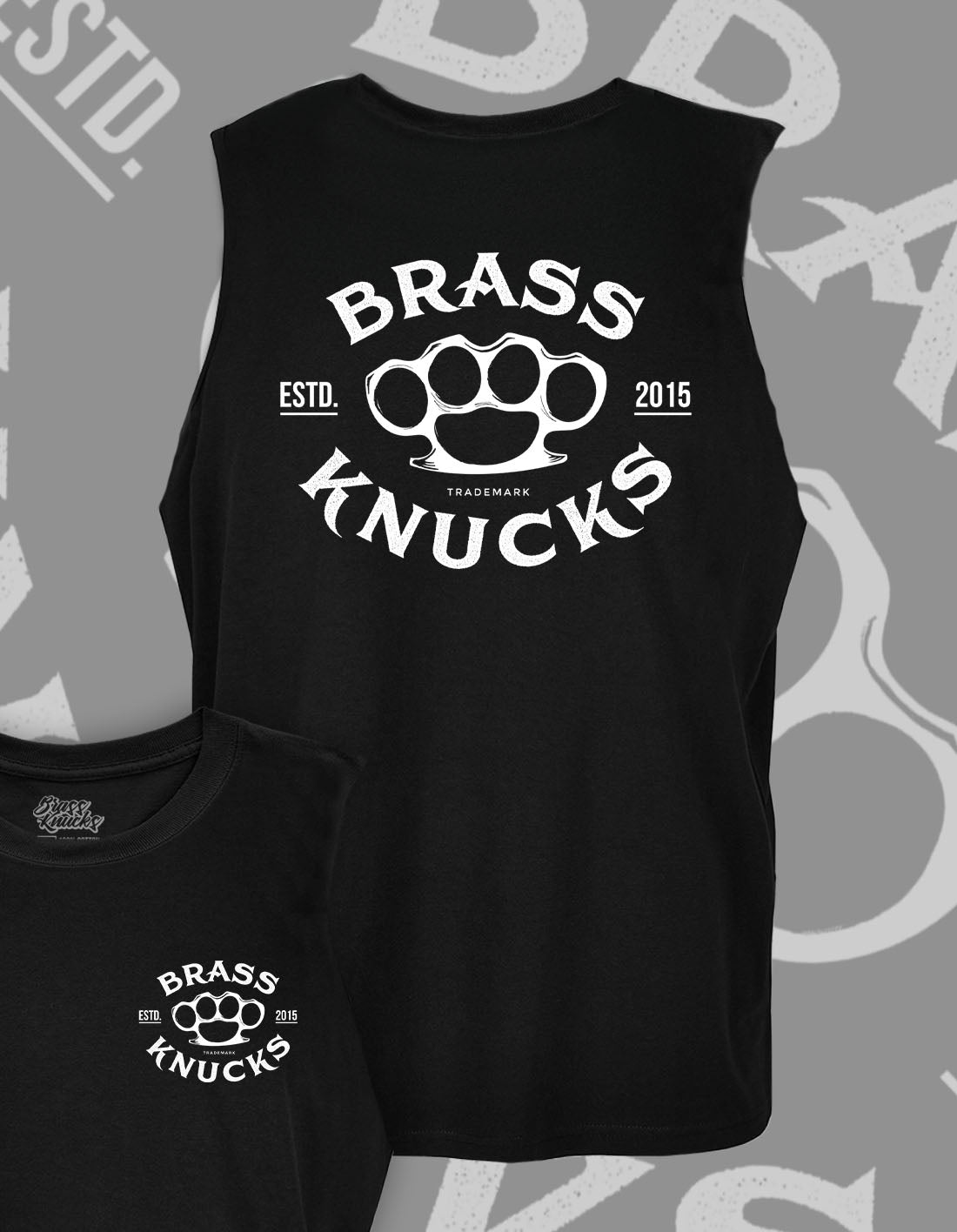 BRASS KNUCKS | RAW-EDGE LIGHTWEIGHT GYM TANK