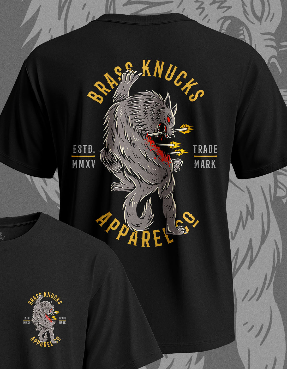 LONE WOLF | HEAVYWEIGHT SOFT-FIT TEE