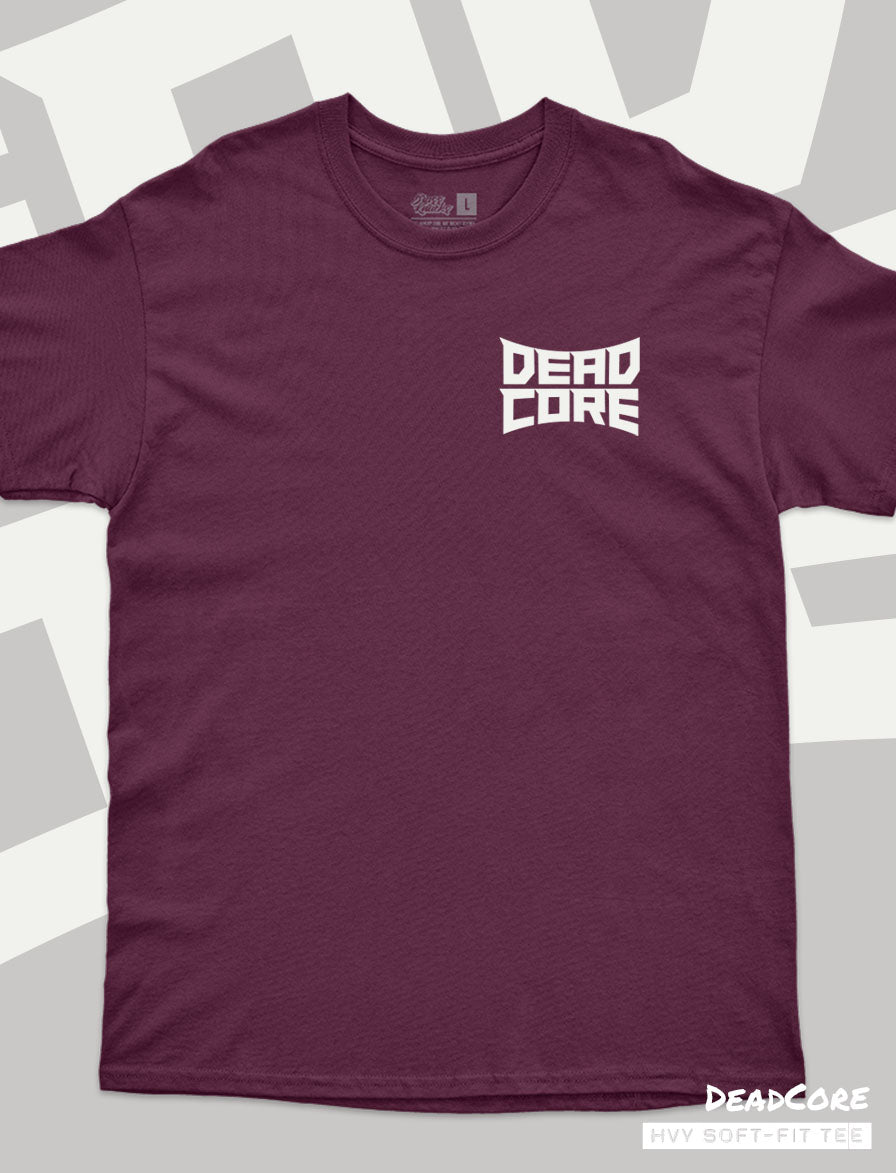 DEADCORE® VOL#2 [FRONT PRINT] | HVY SOFT-FIT TEE