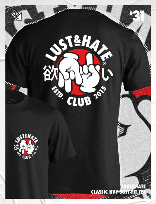 LUST&HATE® | HEAVYWEIGHT SOFT-FIT TEE