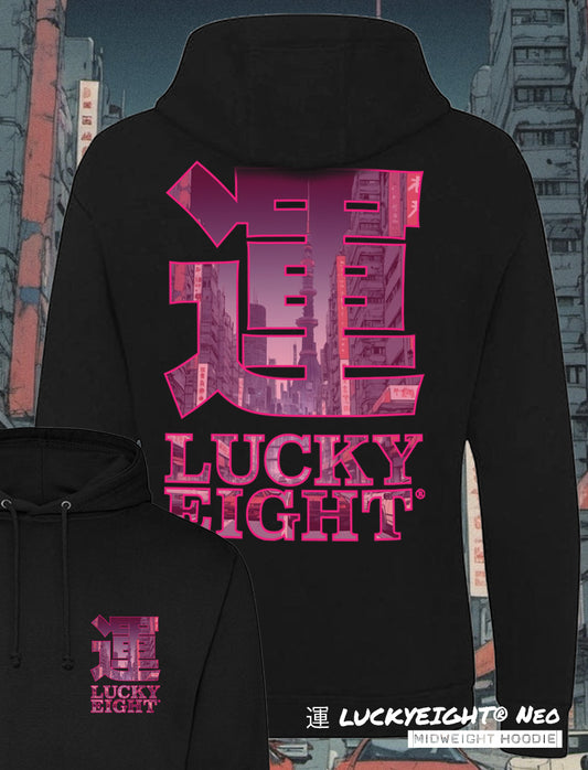 運 LUCKYEIGHT® NEO XL PRINT | HOODIE